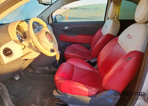 2012 Fiat 500 Lounge from USA, damaged, VIN 3C3CFFER8CT237482